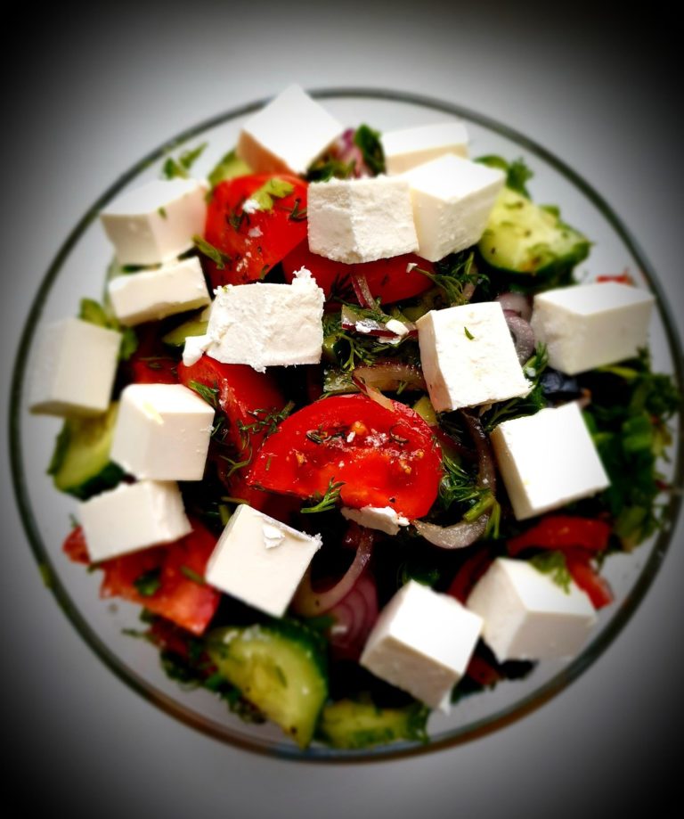salad, vegetables, cheese, fpesh, organics, feta, salad, feta, feta, feta, feta, feta